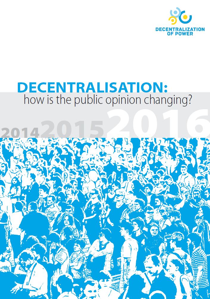DECENTRALISATION: how is the public opinion changing? 2016